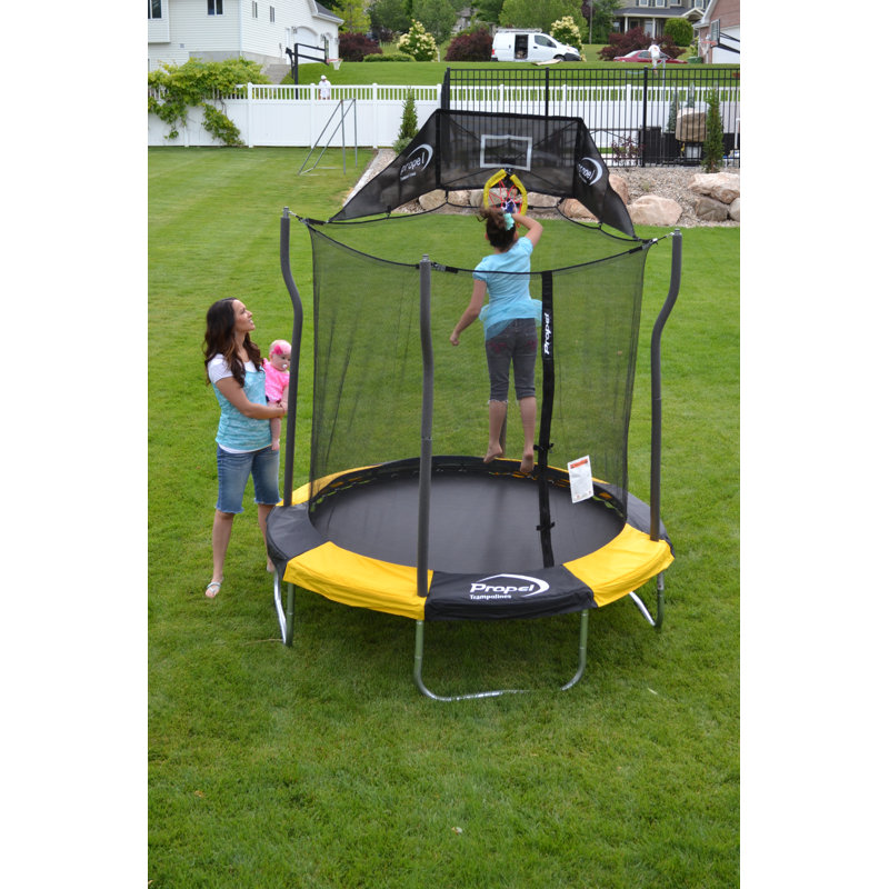 Propel Trampolines 7' Round Trampoline with Safety Enclosure & Reviews